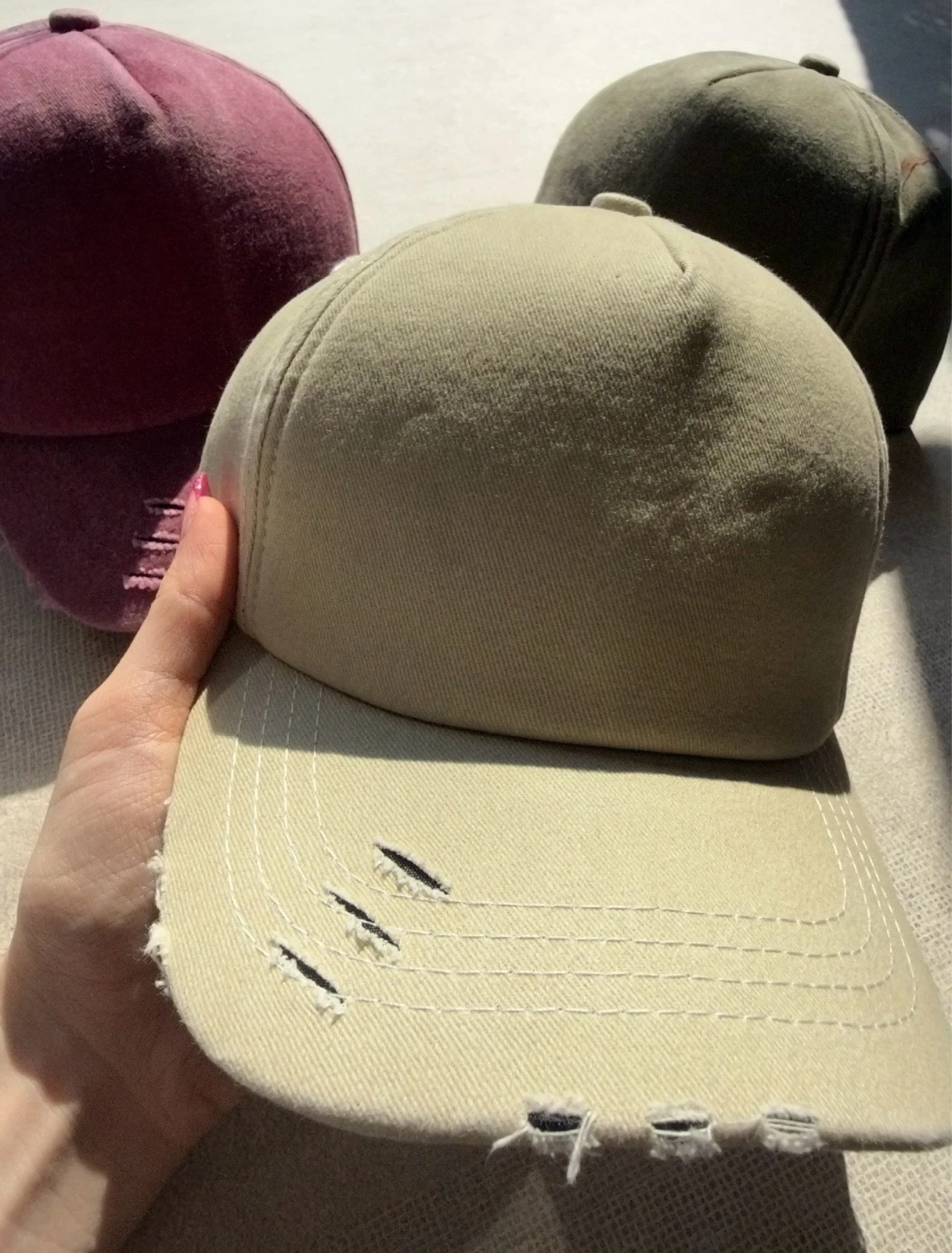 GORRAS GABARDINA