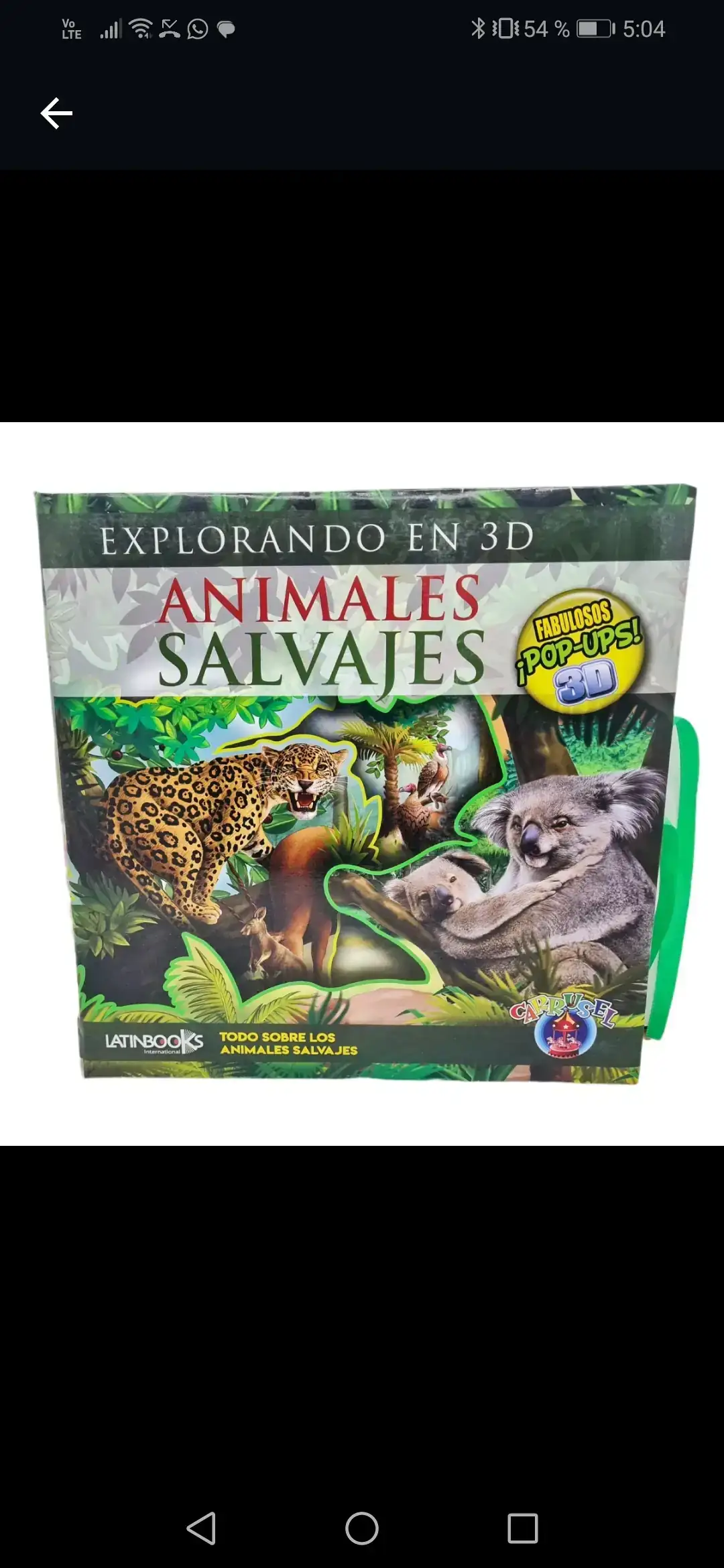 Explorando animales salvajes 3D