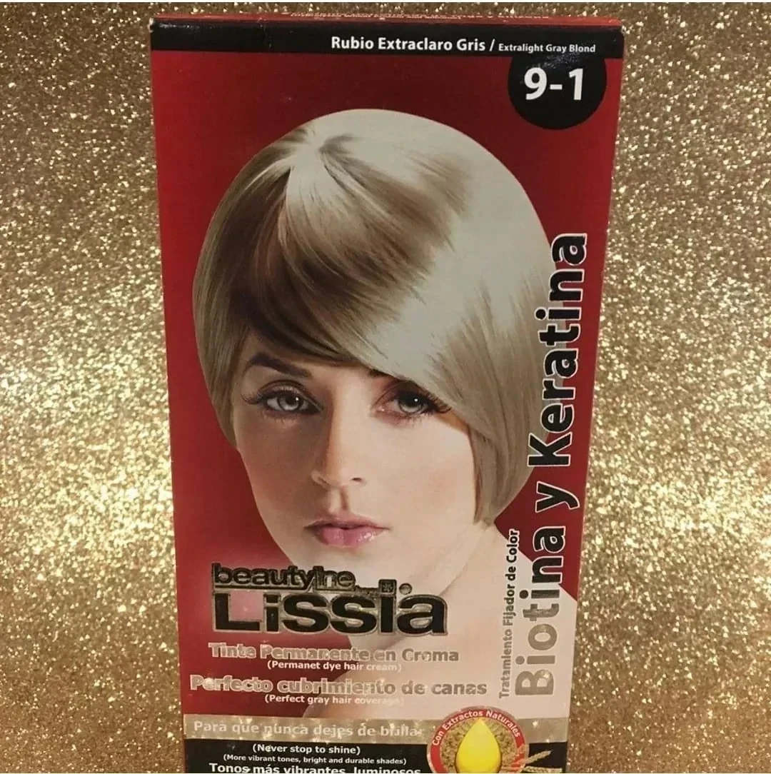 lissia tinte 9.1 rubio extraclaro gris