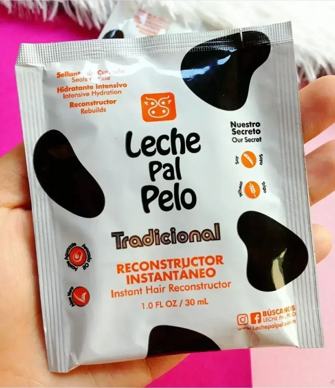 leche pal pelo reconstructor sobre x30 ml