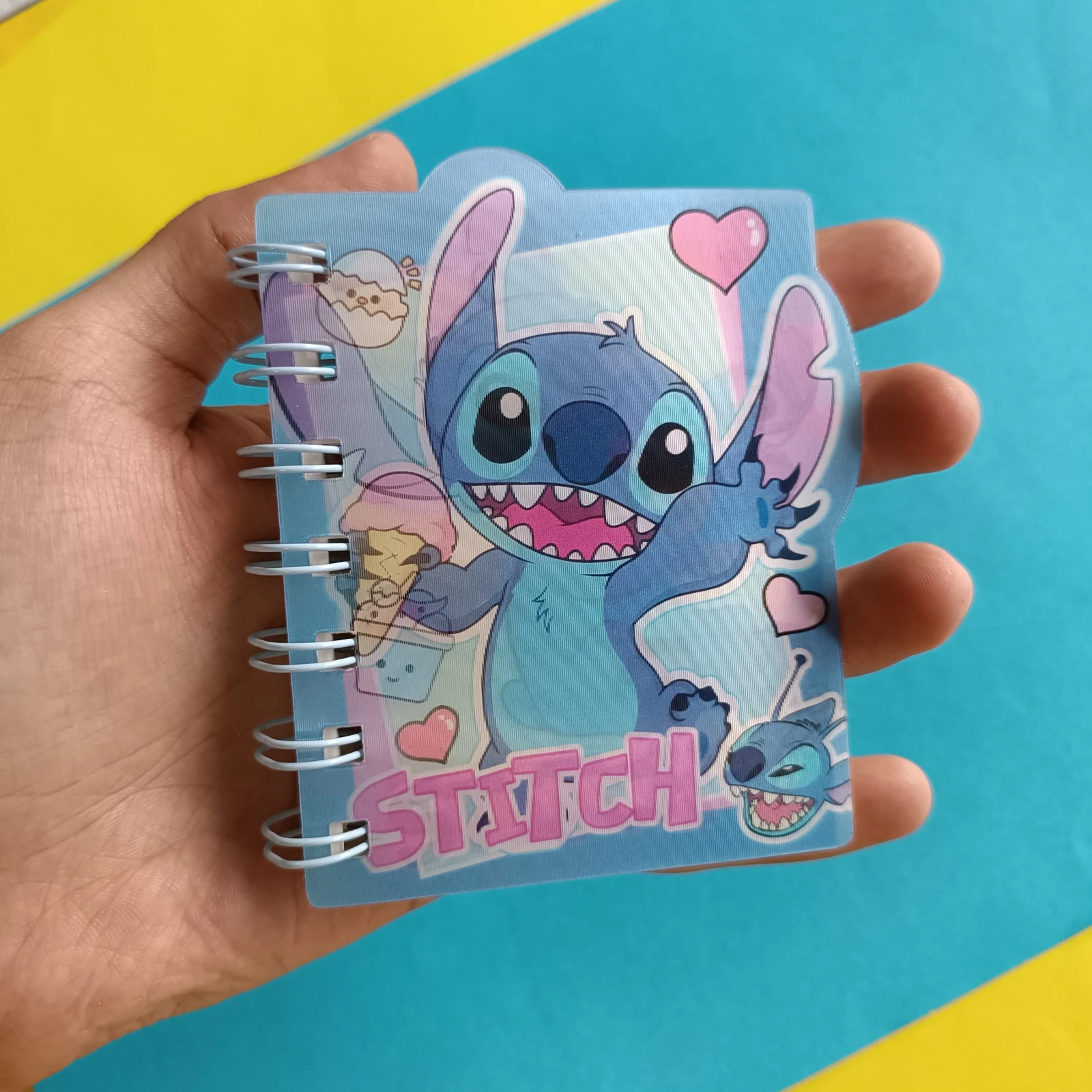 LIBRETA MINI STITCH