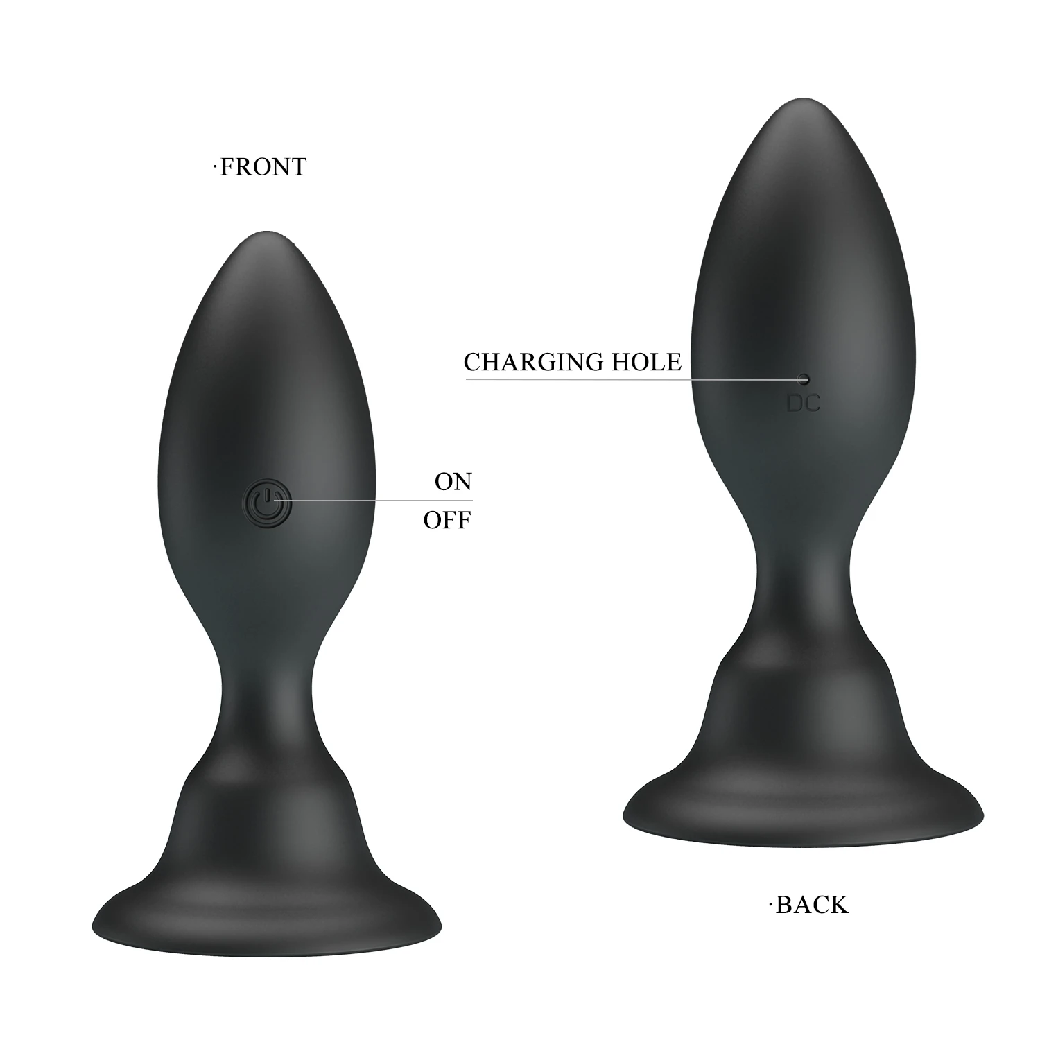 Dilatador Anal con Vibracion regulable con inclinacion 4
