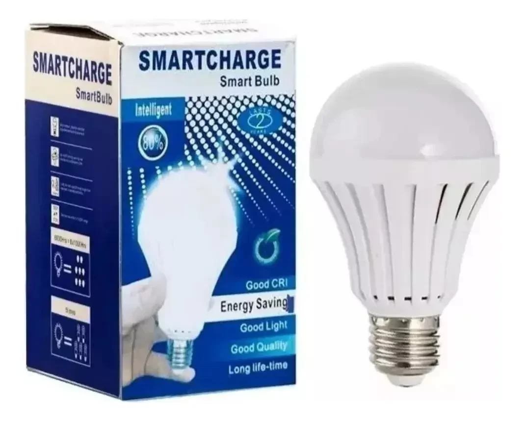 Ampolleta 15w Recargable De Emergencia led