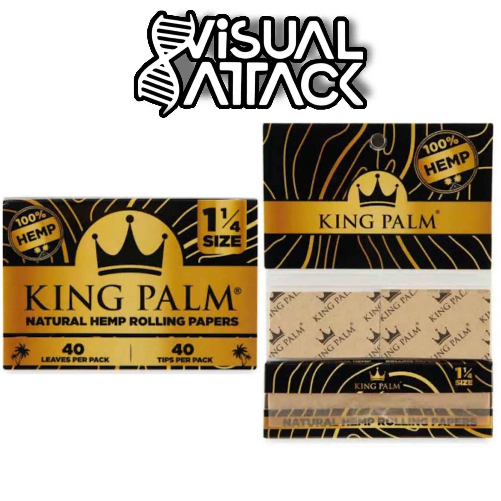 Papel king palm con filtros 