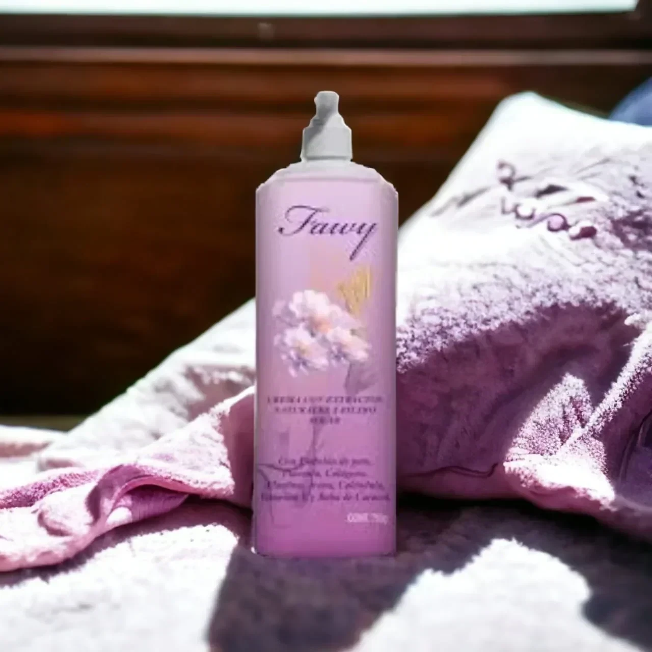 fawy crema por 750 morada