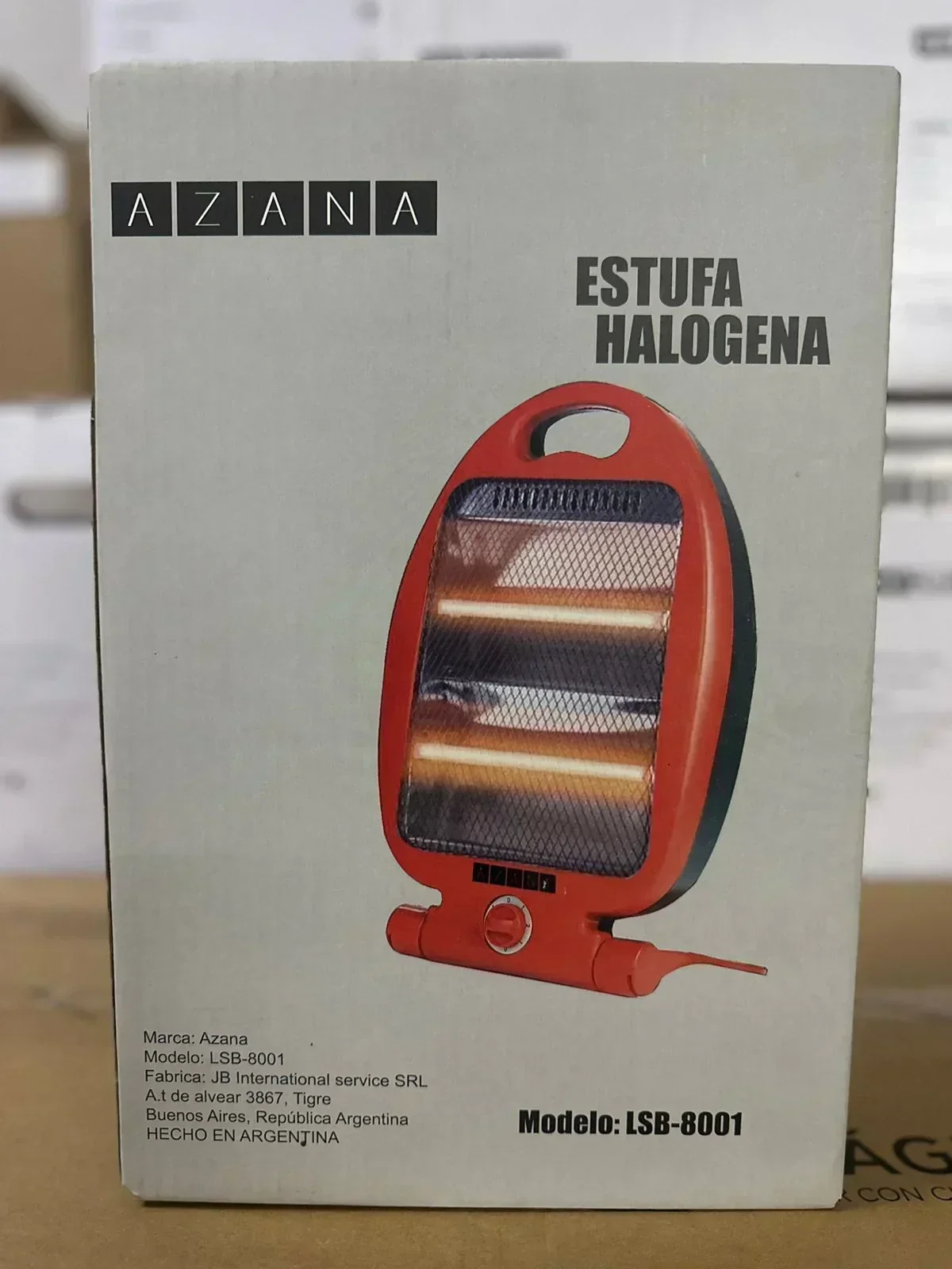Estufa Halógena AZANA 2 Velas