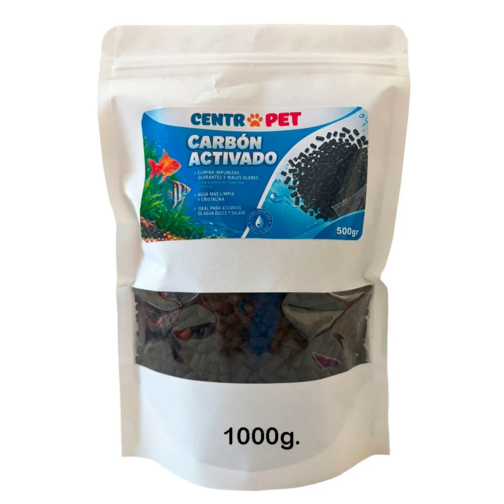 Carbon Activado Pellets de 1000g Cod. Car-10