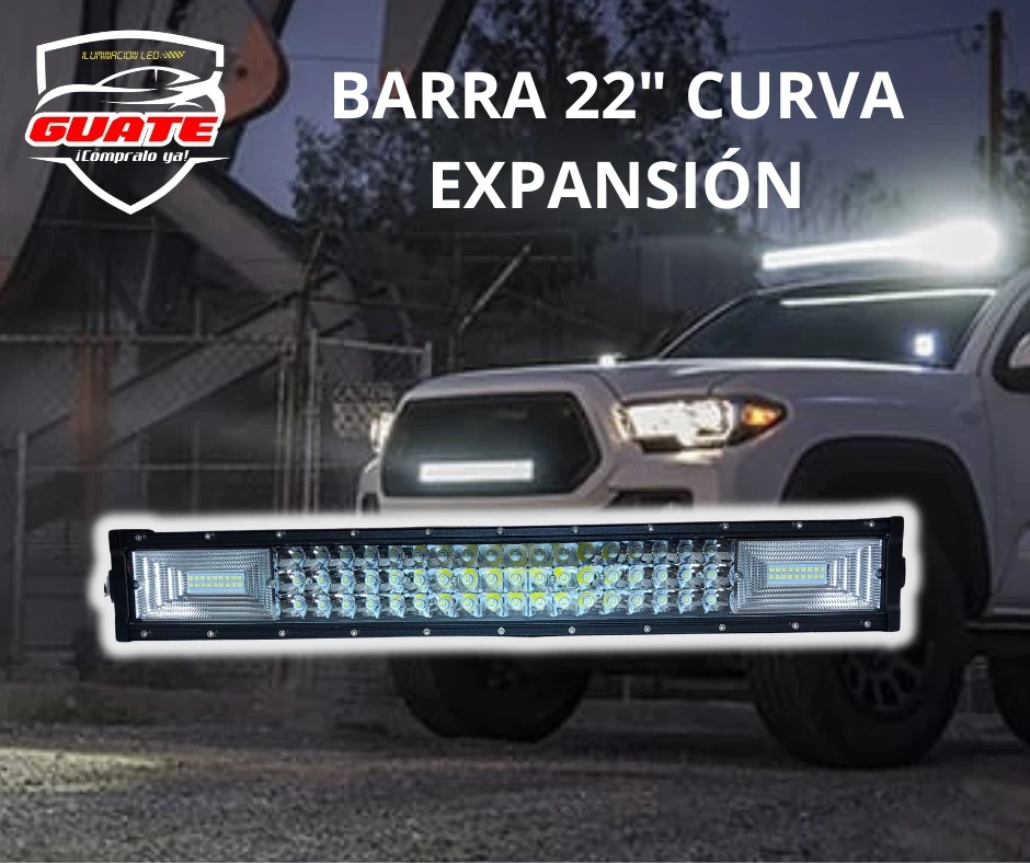 BARRA LED CURVA 22" EXPANSIÓN&nbsp;