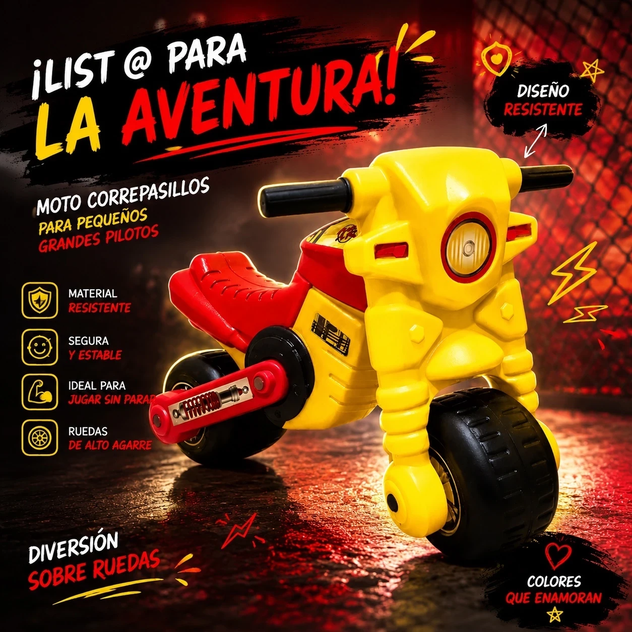 MOTO PARA NIÑOS/AS