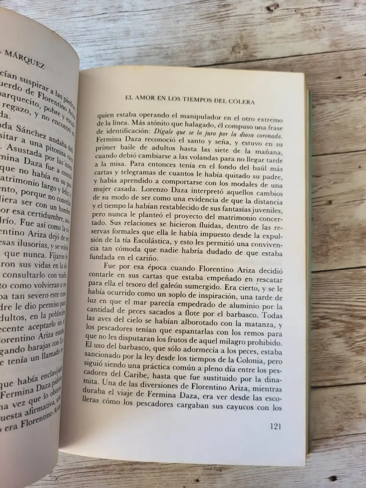  El amor en los tiempos del cólera / Gabriel García Márquez / Romance 3