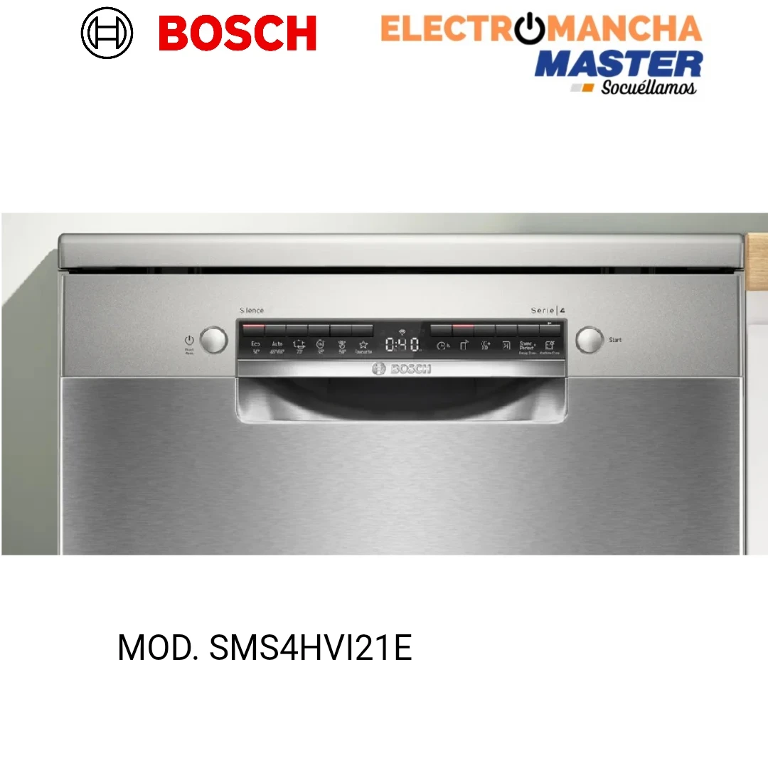 LAVAVAJILLAS BOSCH SMS4HVI21E 14 CUB. 3 BANDEJA CLASE C 2