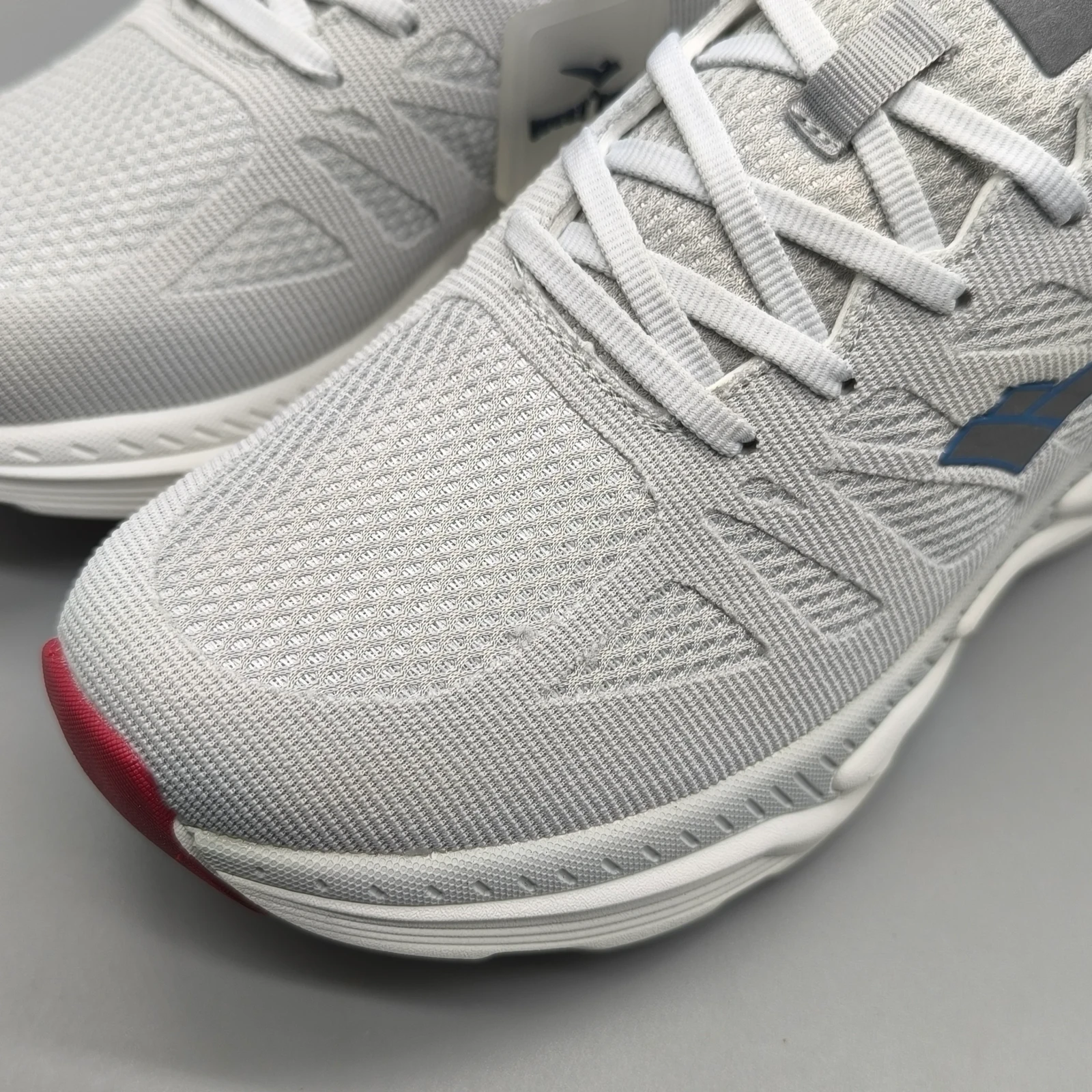 WEST DE HOMBRE LT GREY/WHITE/RED 10