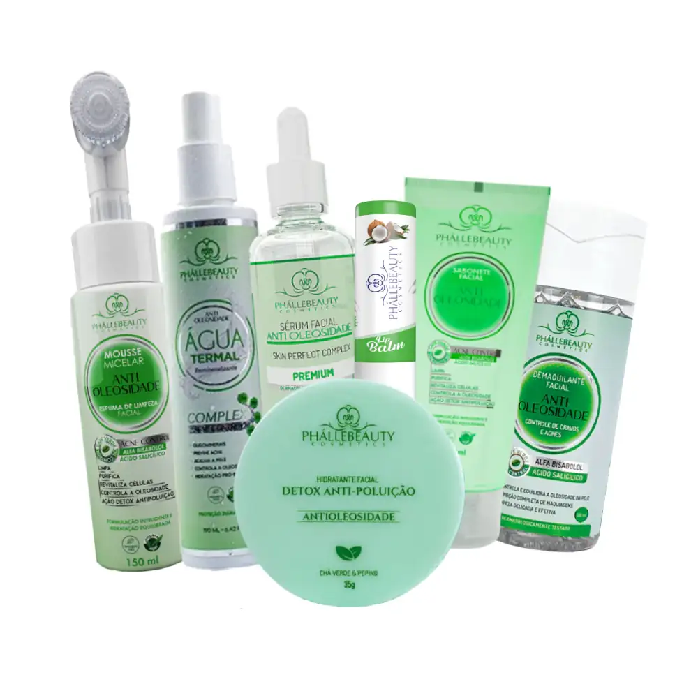 Kit Cuidado Facial Antioleosidade 