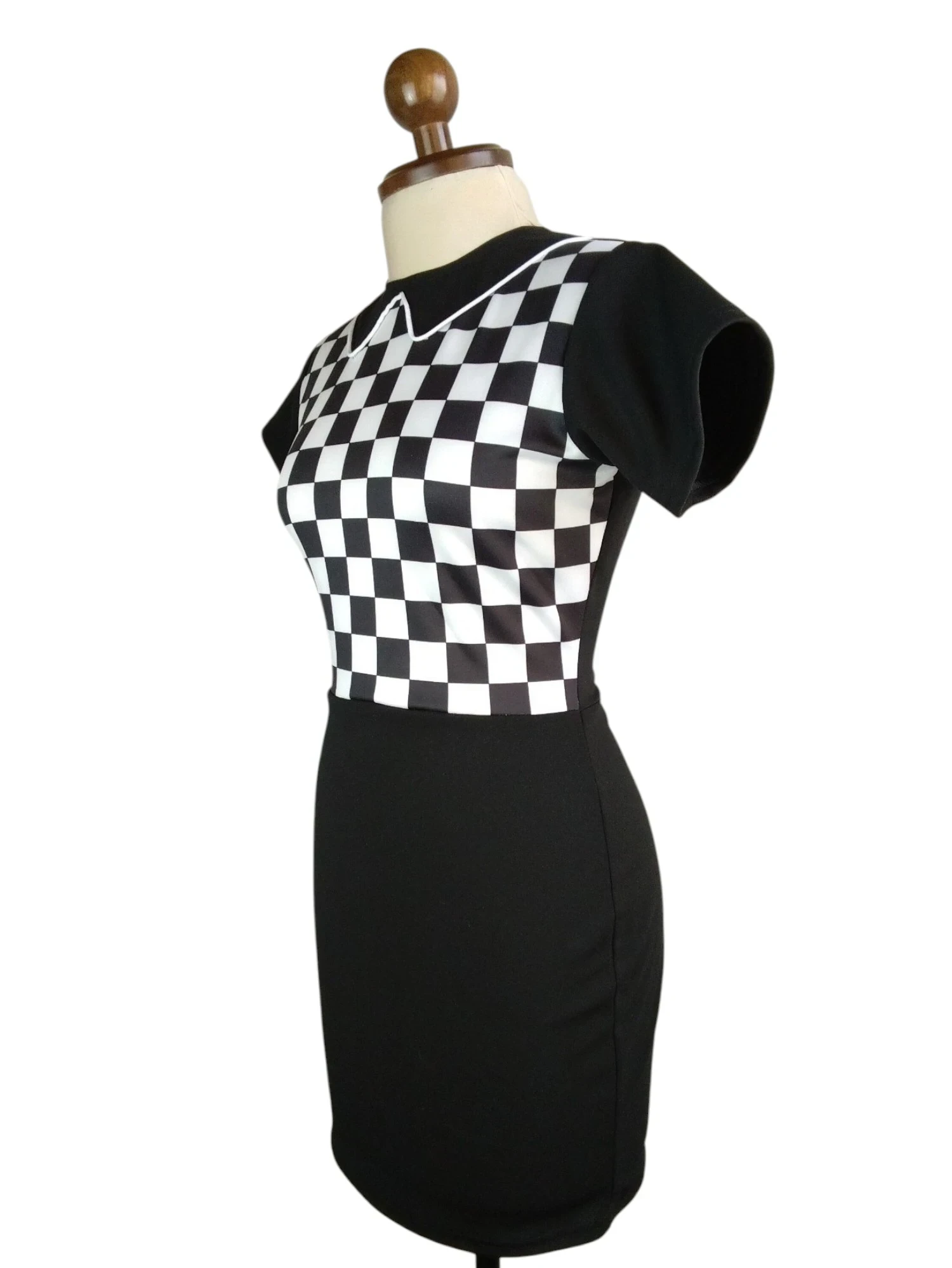 Vestido con cuadros ska