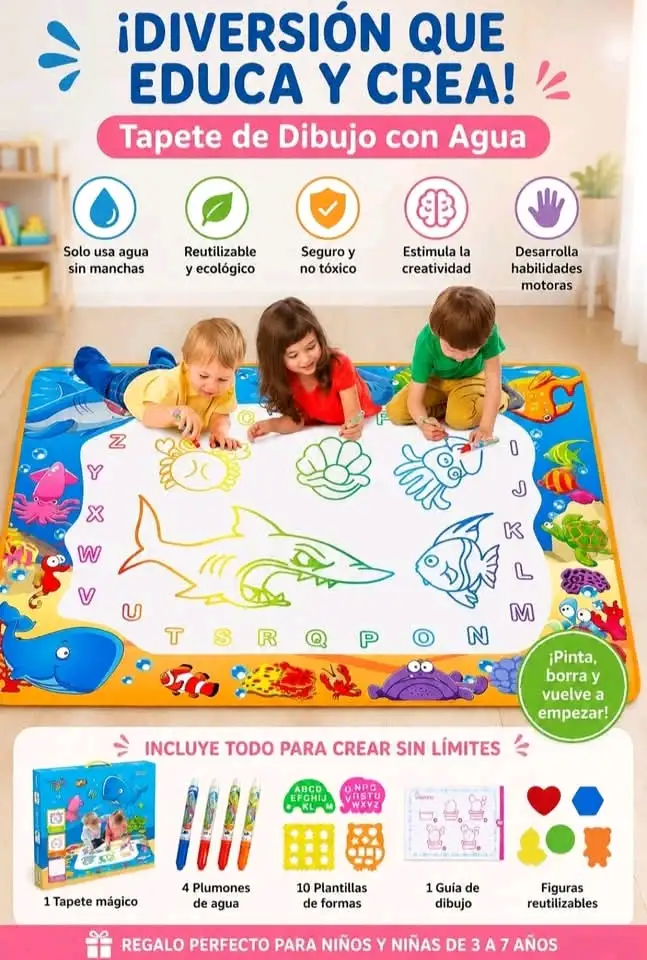 ALFOMBRA MAGICA INFANTIL 