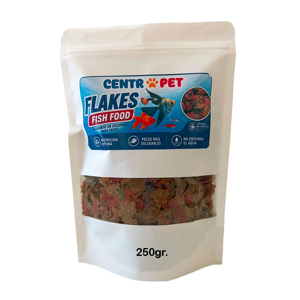 Alimento Peces Flakes Escamas de 250g Cod. Fks-25