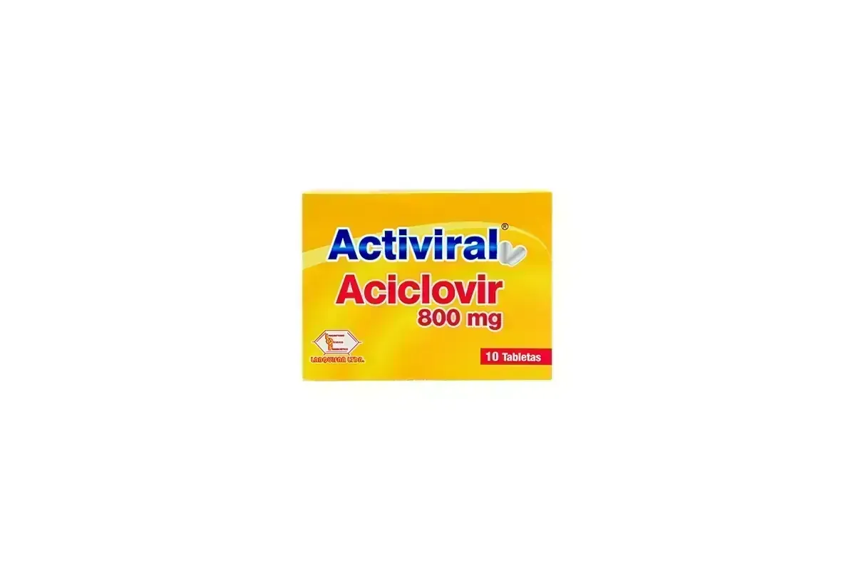 ACTIVIRAL 800 X 10 