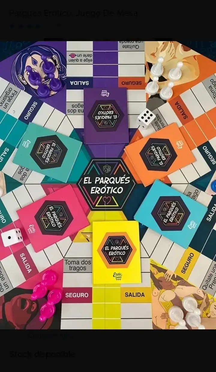 🟢Juego de mesa  - el parques erótico 1 unidad disponible  3