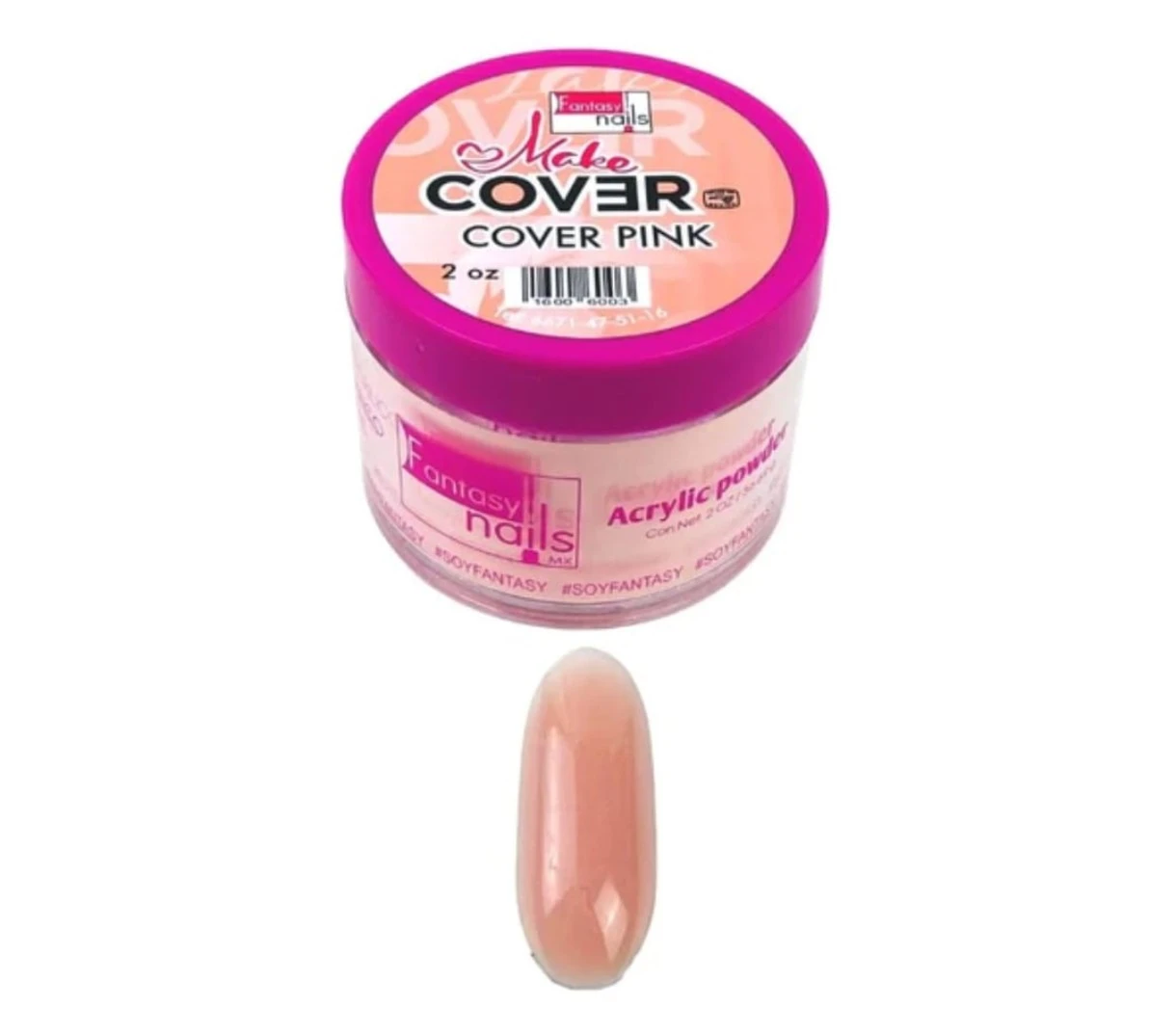 acrílico 2 oz cover pink fantasy 