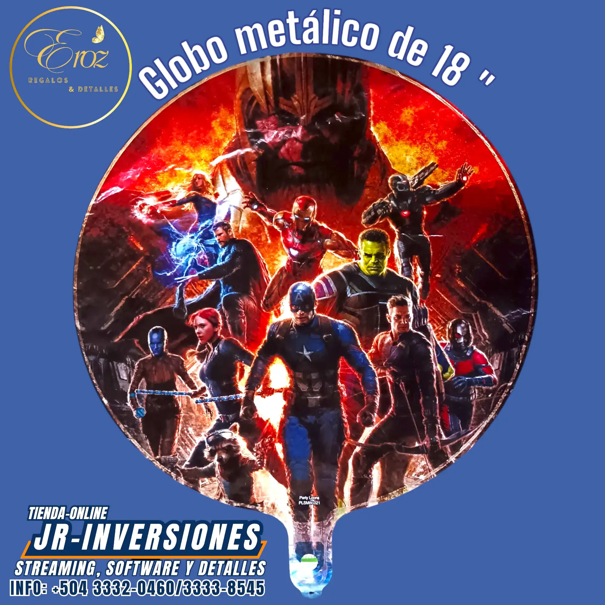 GLOBOS METALIZADOS 18" 3