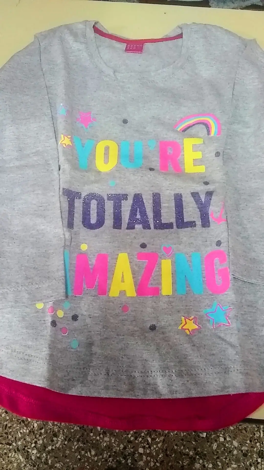 Remera nena carpeta 4 surtidas 4