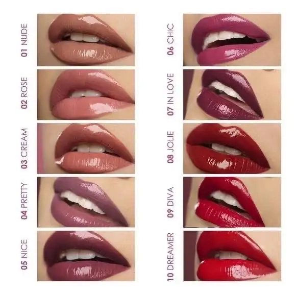Super glossy pink up 2