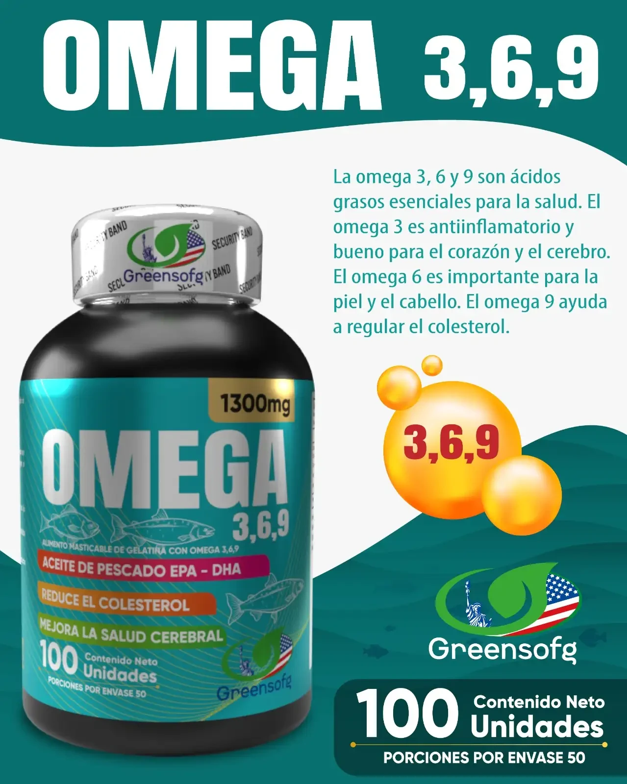 Omega 3,6,9 (600 mg)