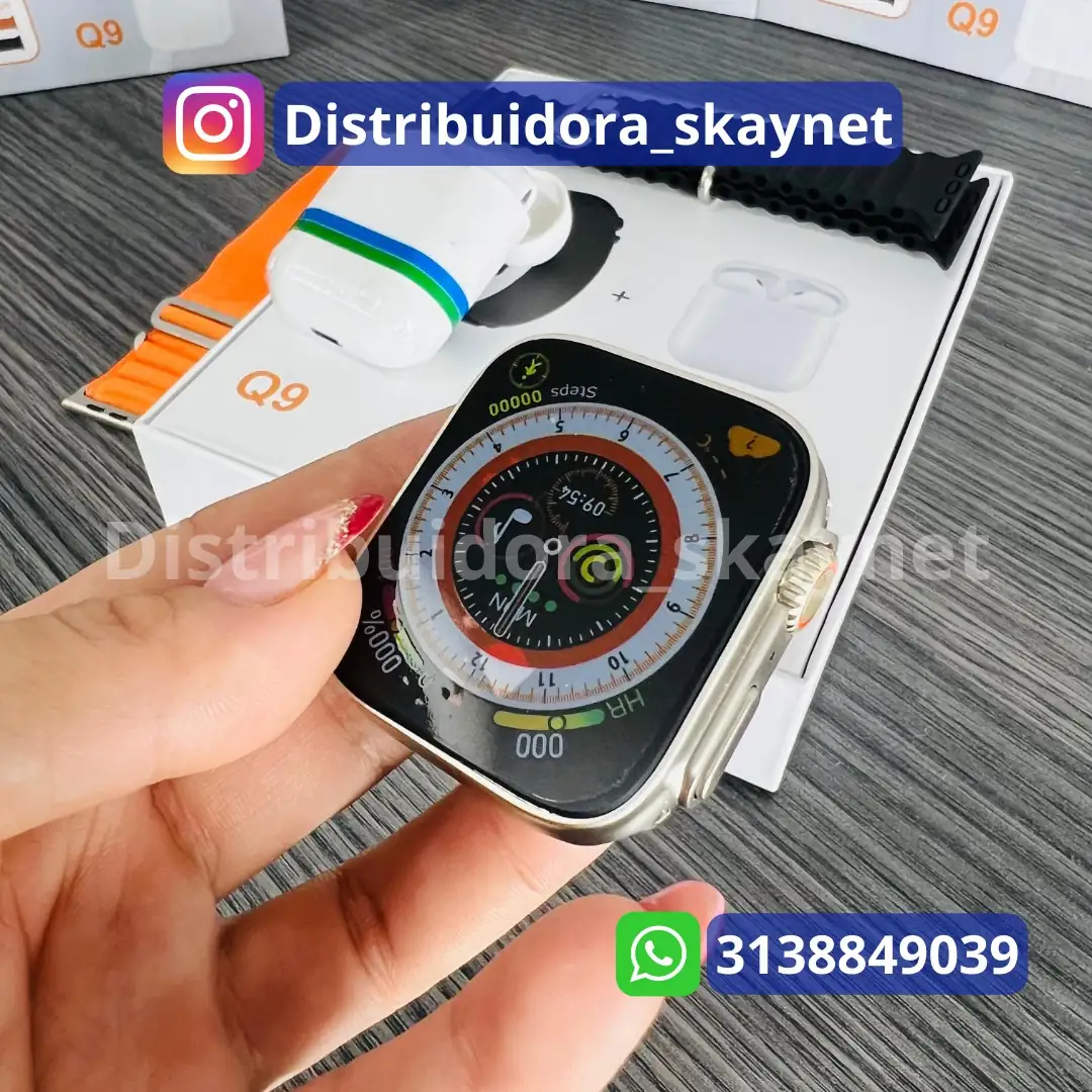 Combo reloj y audífonos Serie 8 ULTRA  4