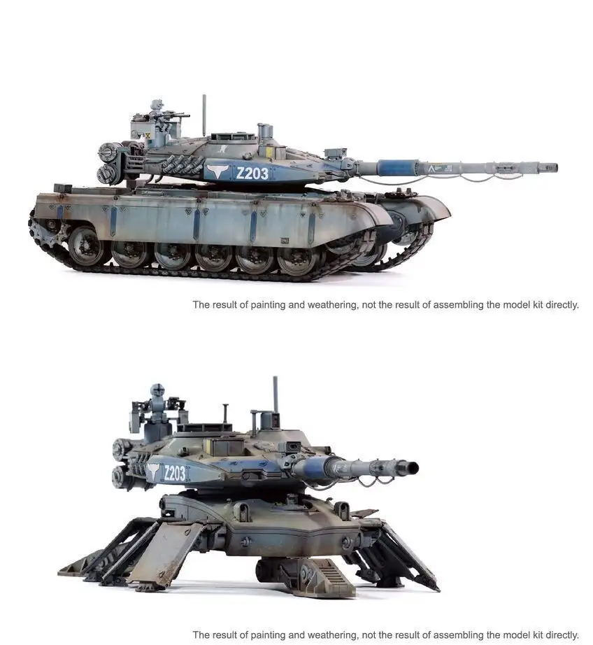 1/35 Border Model Grizzly Battle Tank Plastic Model Kit  3