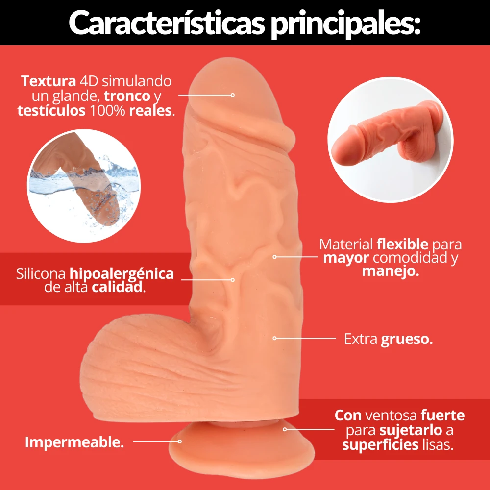 Dildo realista grande  3