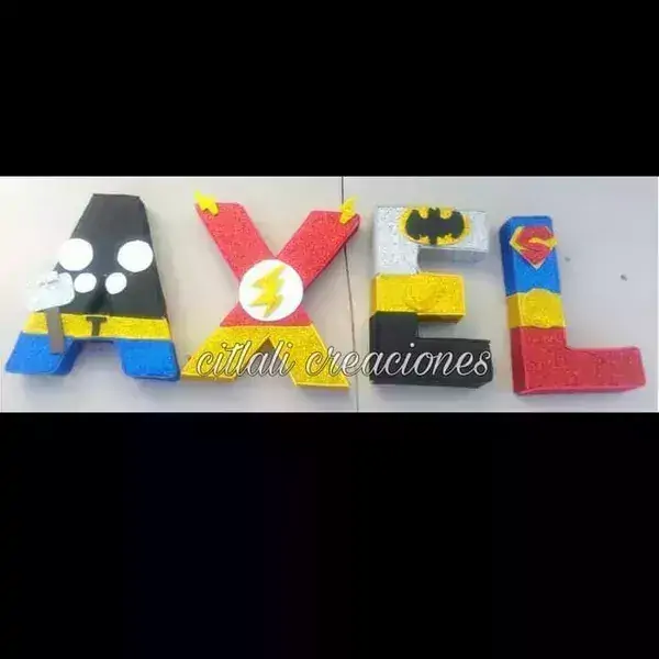 Letras decorativas  2