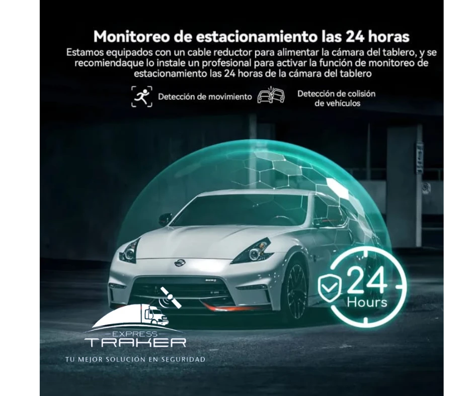 DASH CAM Wifi De 3 Canales 32GB 6