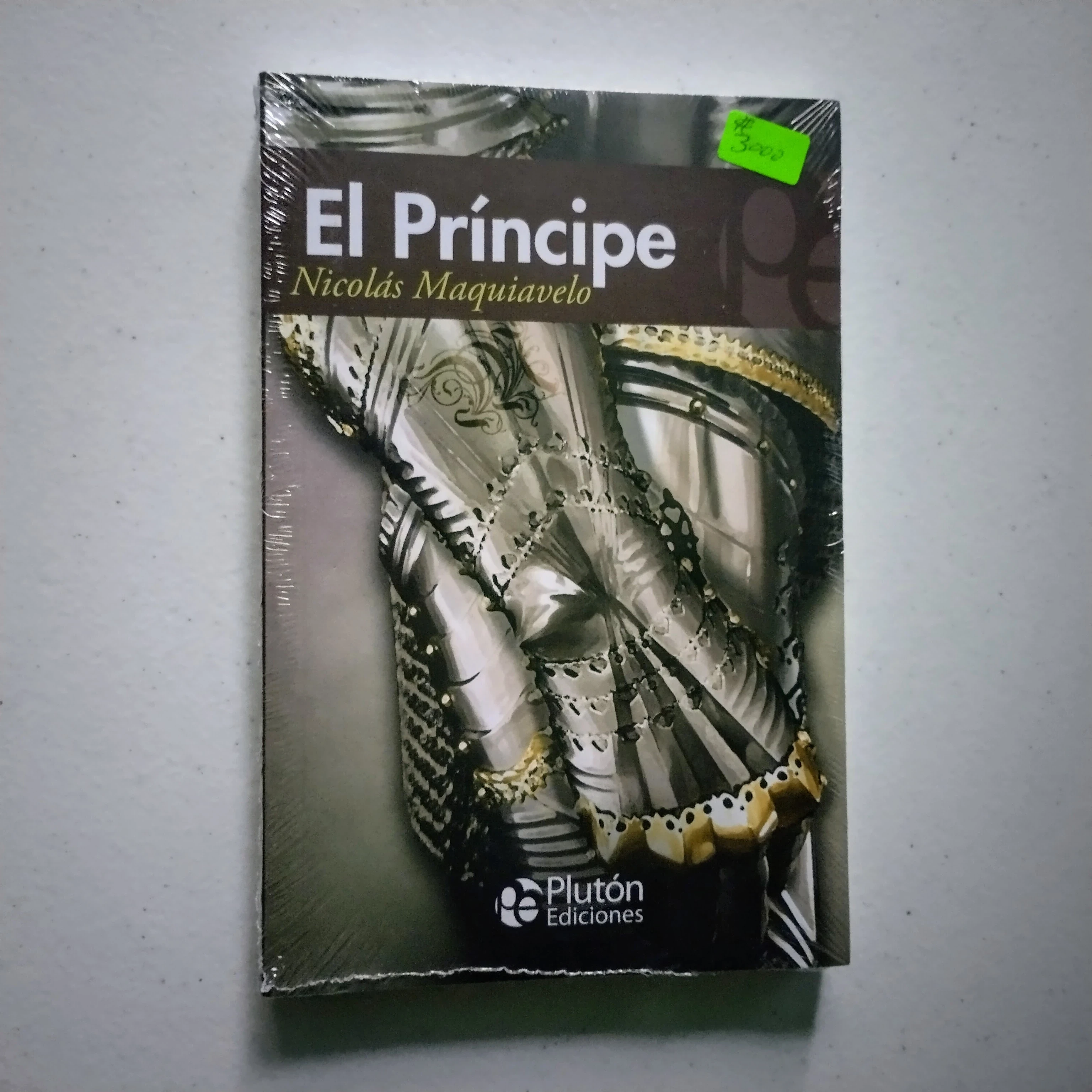 El príncipe  Nicolás Maquiavelo, nuevo 