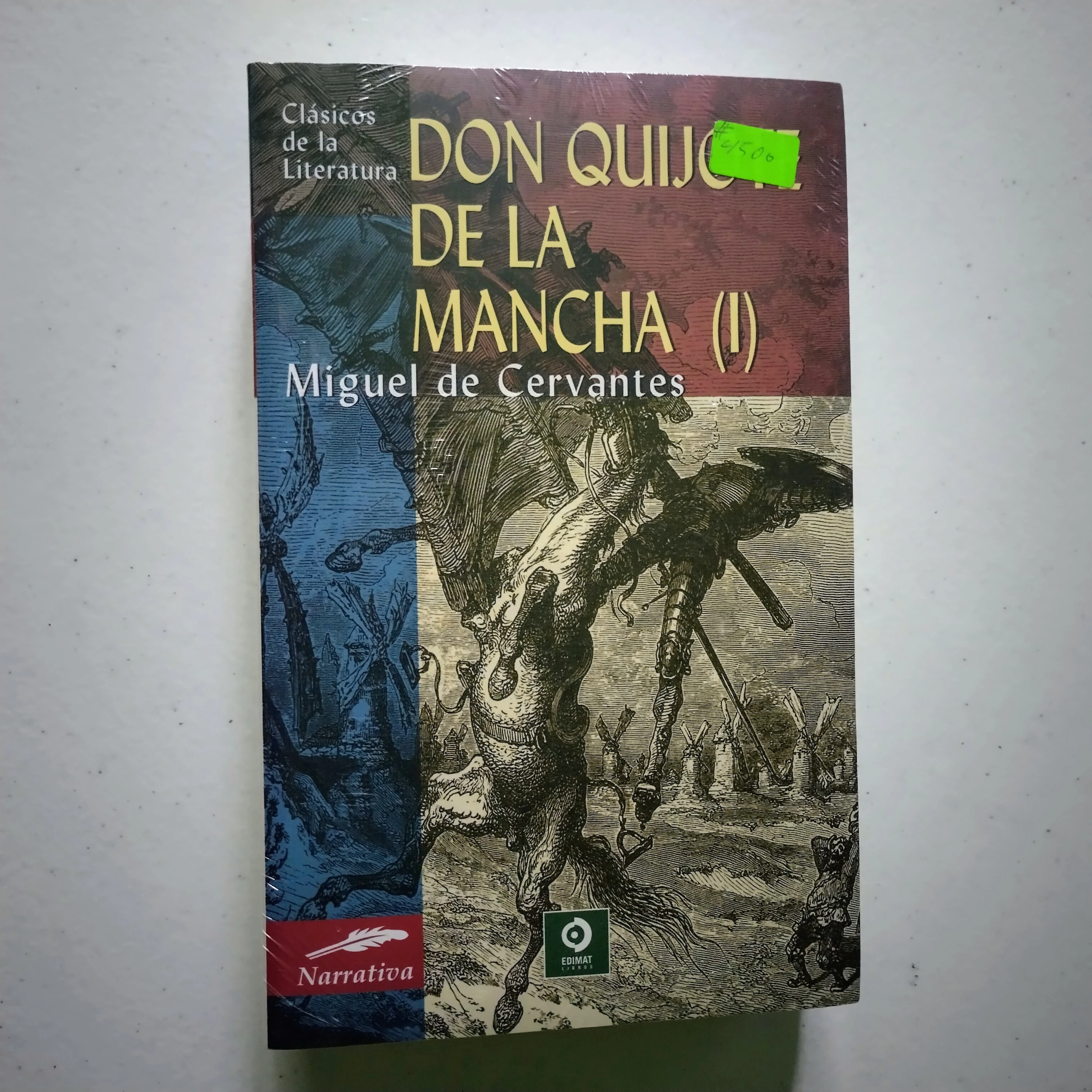 Don Quijote de la Mancha parte I, Miguel de Cervantes 