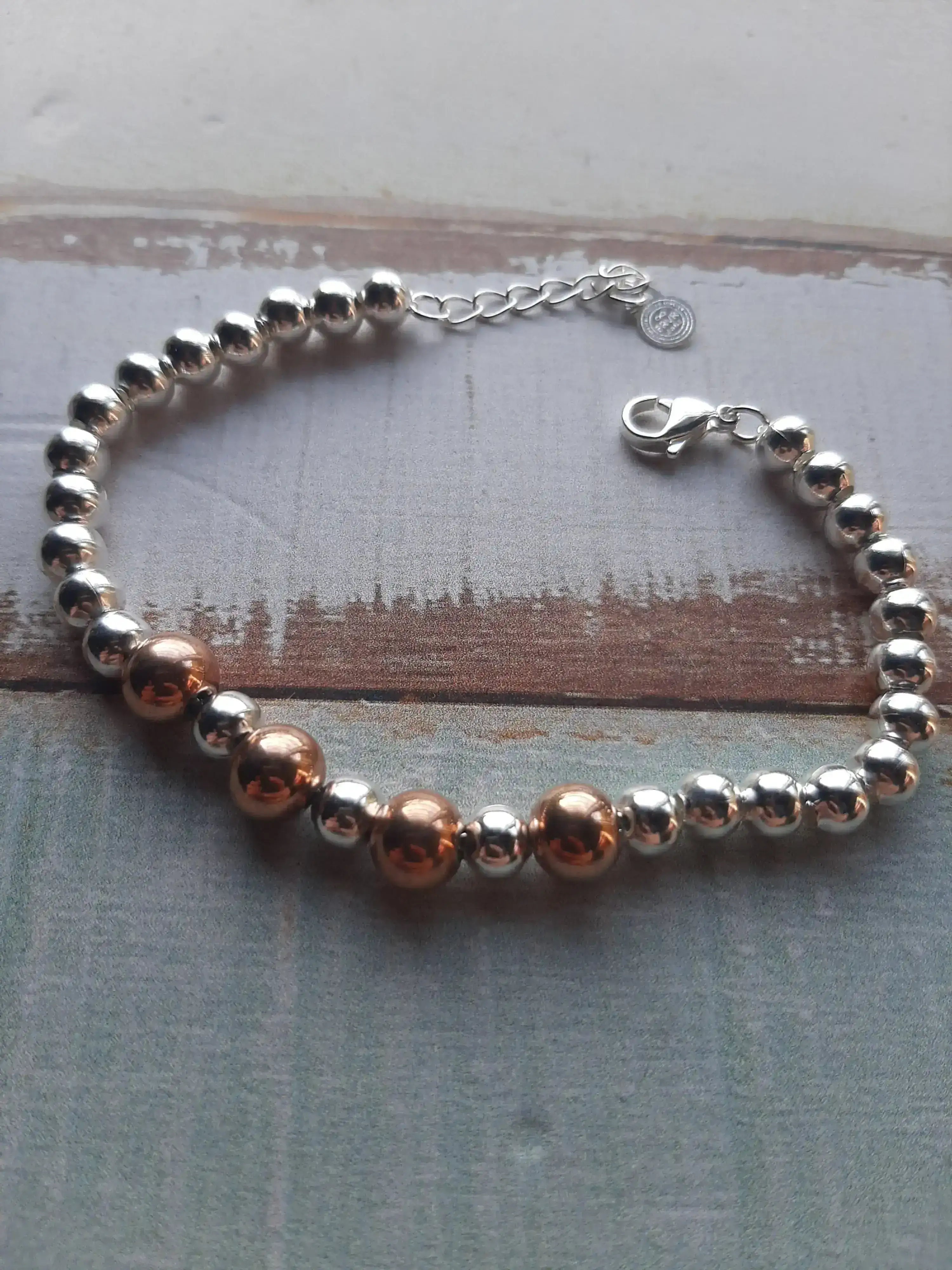 Pulsera de Acero Blanco Forever 60481P