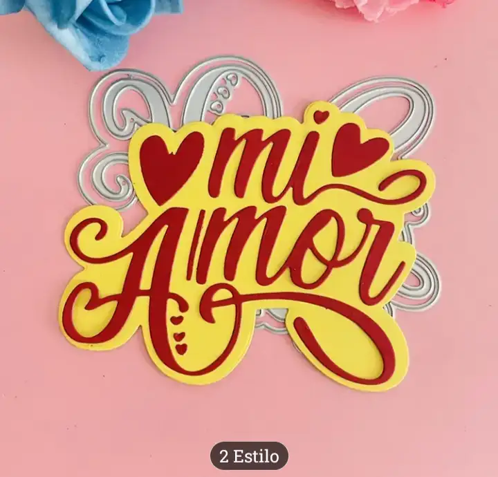 Troquel mi amor