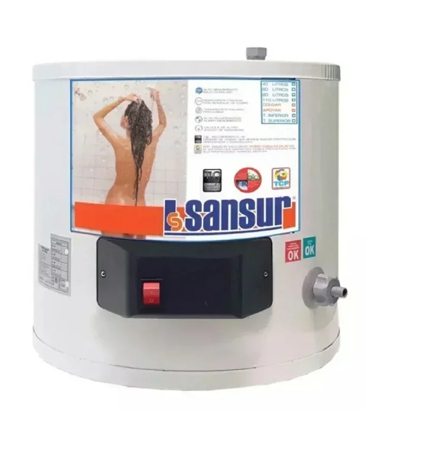 Termotanque eléctrico Sansur 60lts 