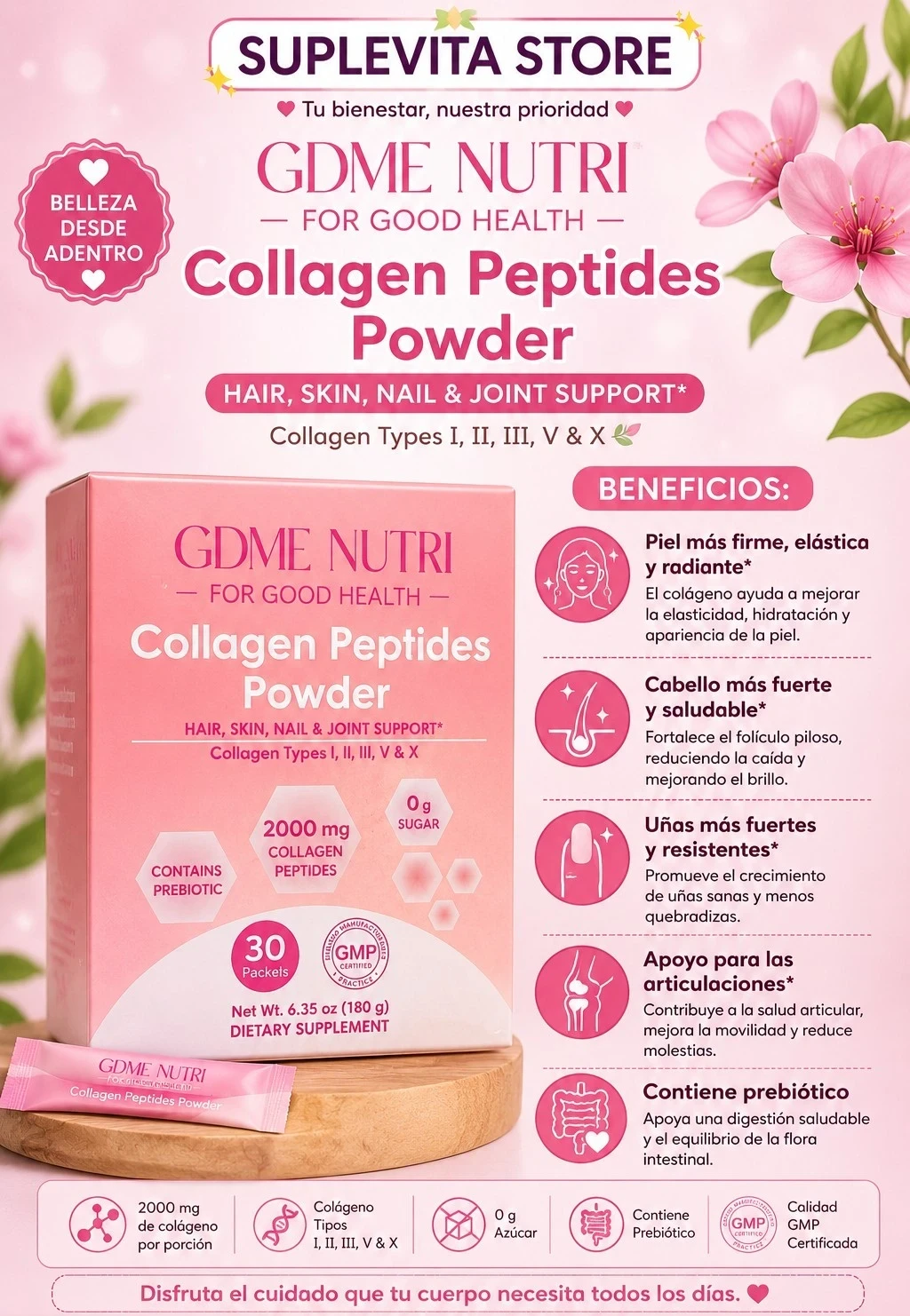 Collagen Peptides Powder (GDME Nutri)