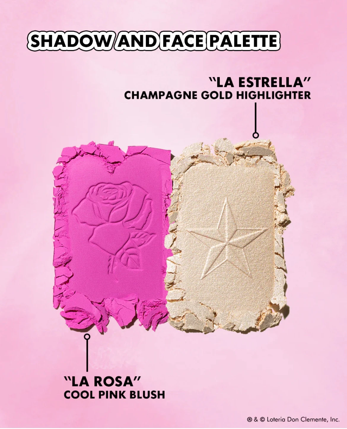 Paleta de loteria BEAUTY CREATIONS 3