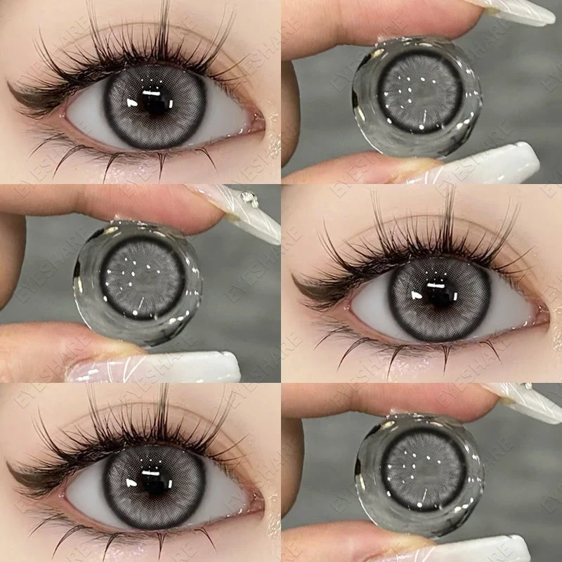 Lentes de contacto - Referencia: Diamond N / Allure Gray - EFECTO MUÑECA  5