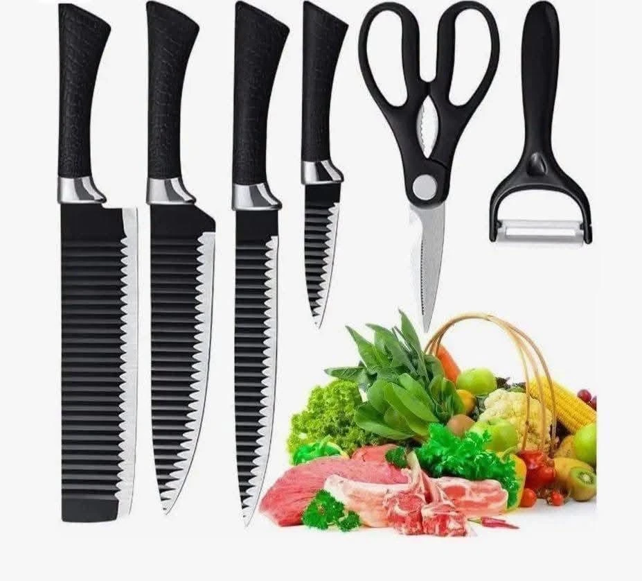 SET DE 6 CUCHILLOS PREMIUM 2