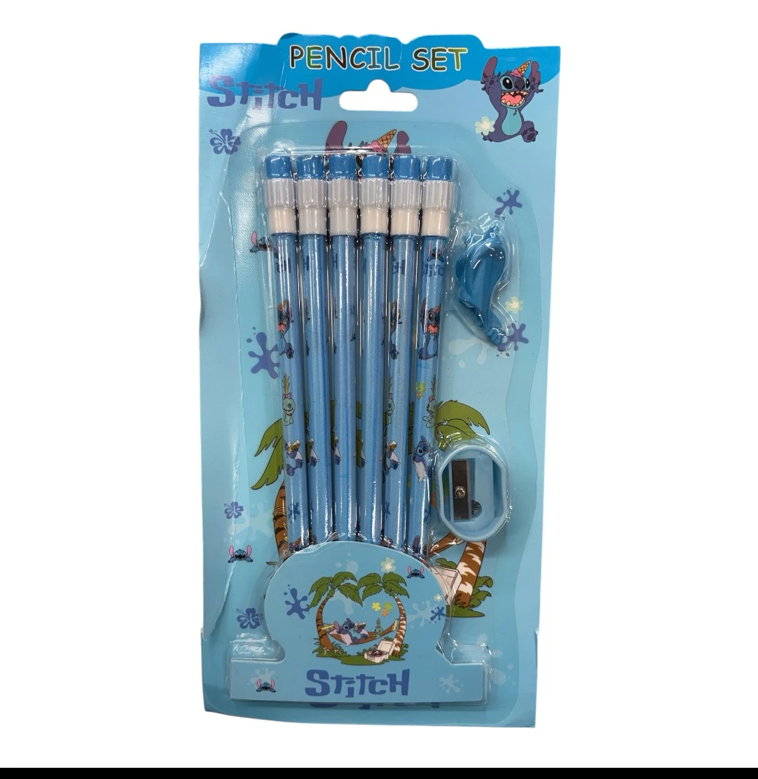Kit de 6 lapices con sacapuntas  4
