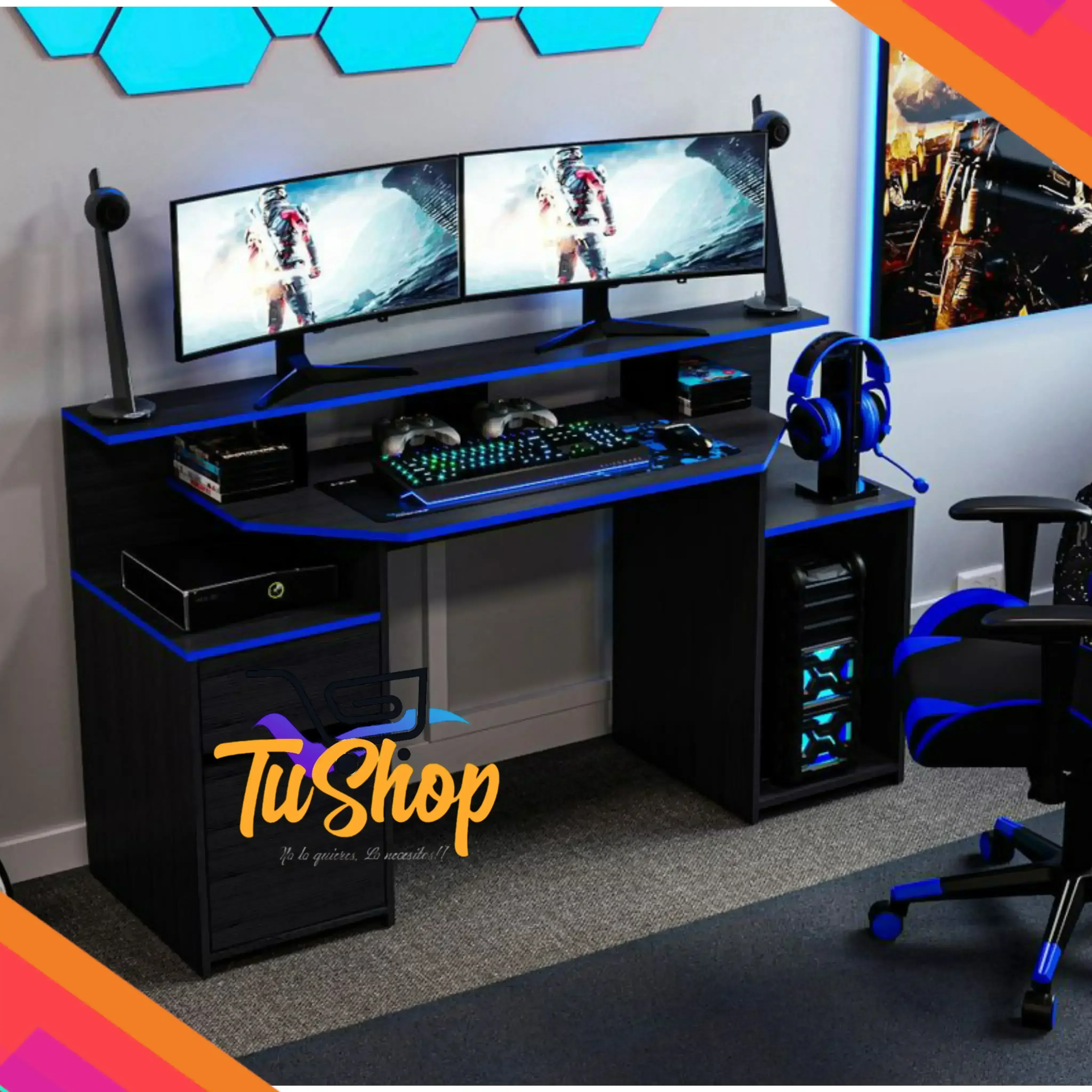 Escritorio Gamer Max Estudio 