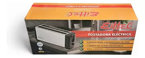 Tostadora EIFFEL 4 Panes Acero Inox. 3