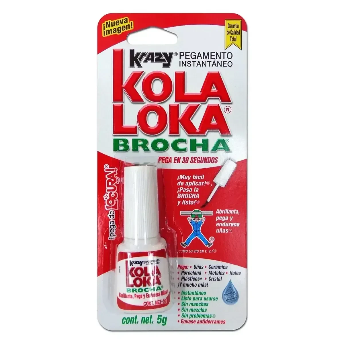 Pegamento kola loka brocha  5 gr 2