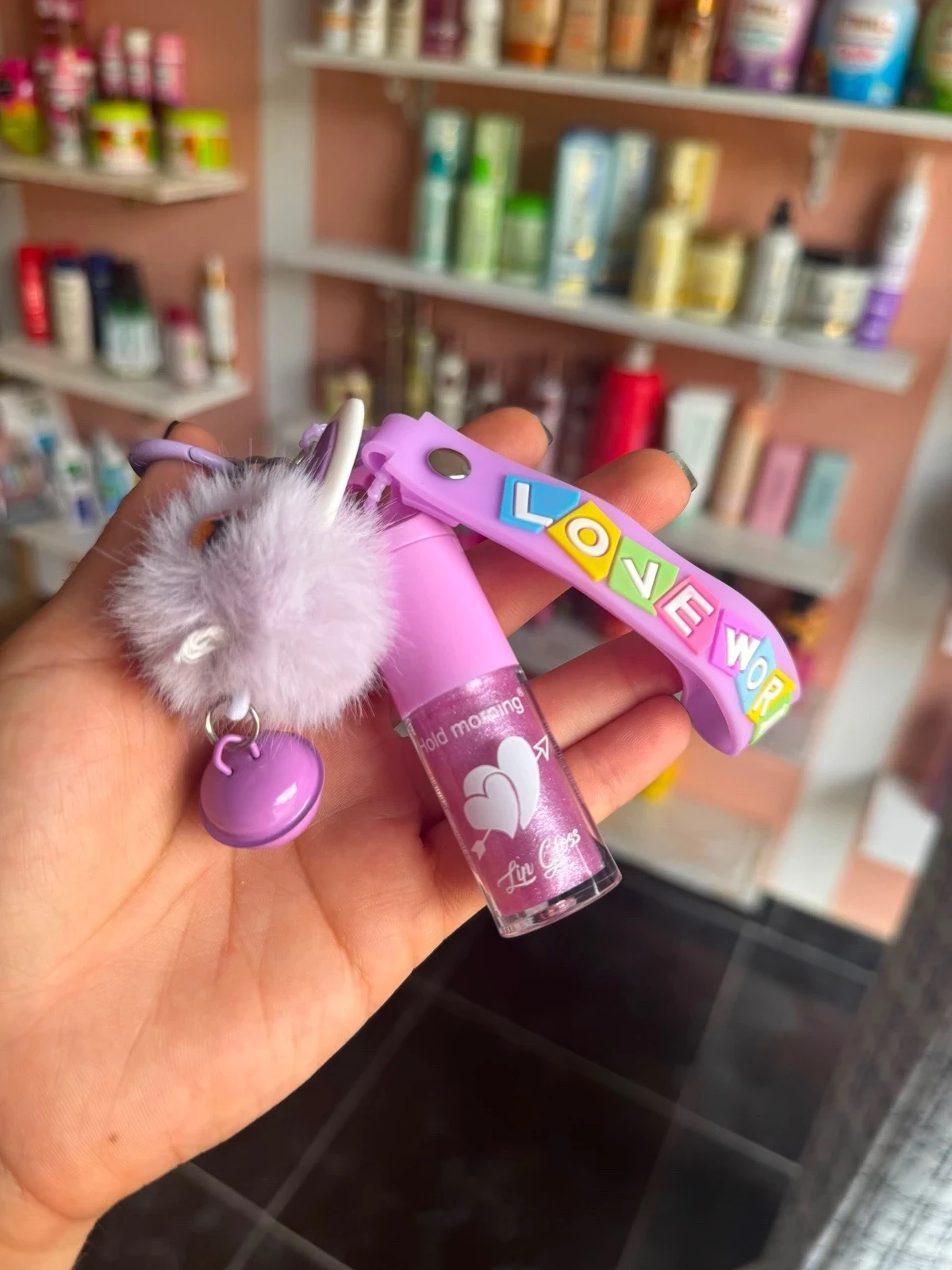 Cajita Regalo Llavero Lipgloss