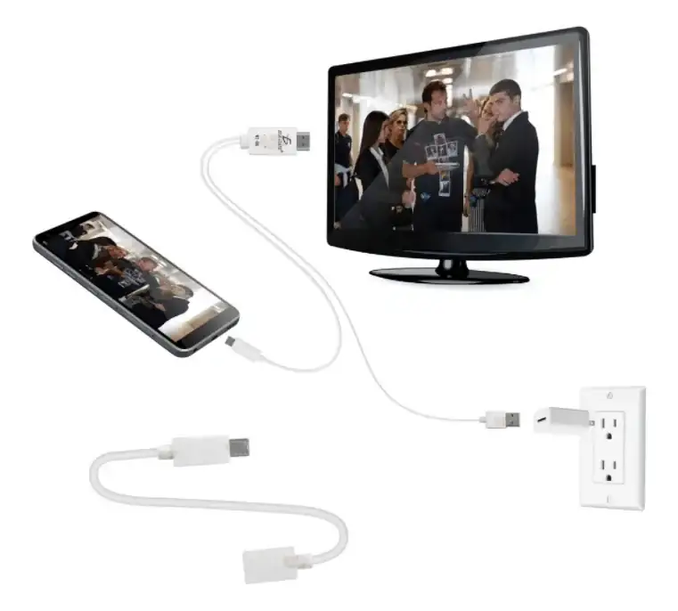 Cable Mhl Entra Micro USB Salida Hdmi Celular Android  4