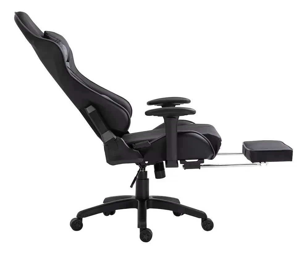 SILLA GAMER MAKKAX GRIS CLARO CAMUFLADA  2