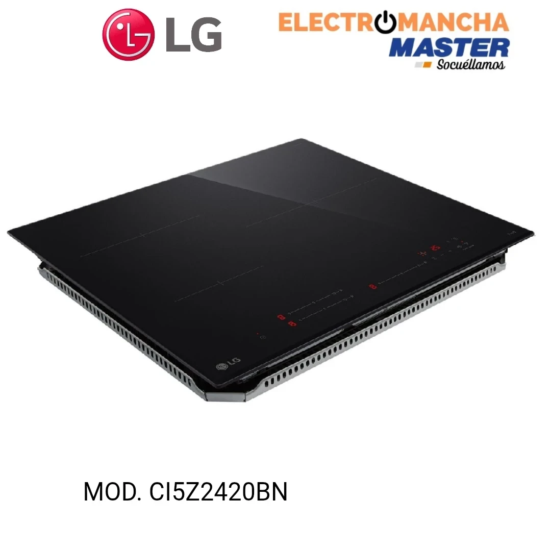 ENCIMERA INDUCCION LG CI5Z2420BN 3 FUEGOS 28CM. 2