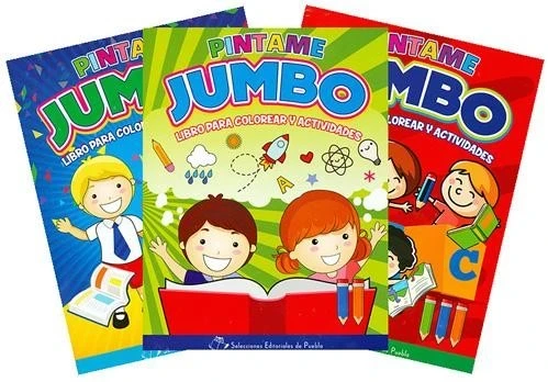 Libros para colorear jumbo  2